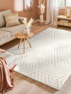 Moderner Teppich, Ivory