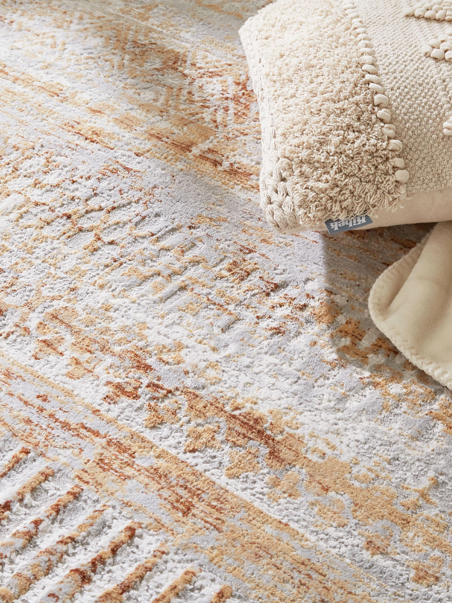 Vintage-Teppich, Gold – Bild 2