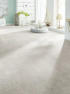 Velours-Teppichboden, Lichtgrau 07