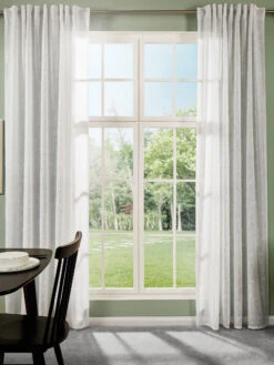 Vorhang Mit Gardinenband, Offwhite