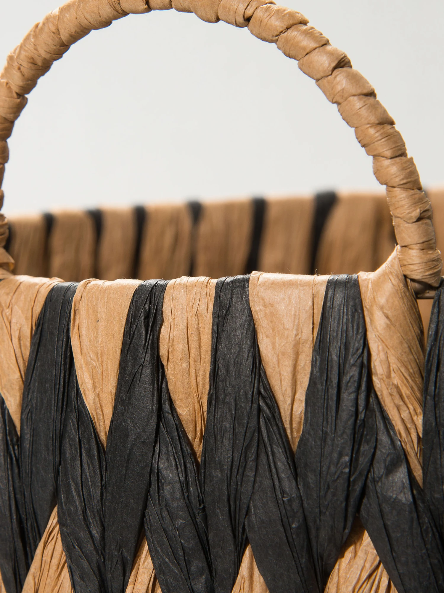 Korb, Schwarz/Natur – Bild 2