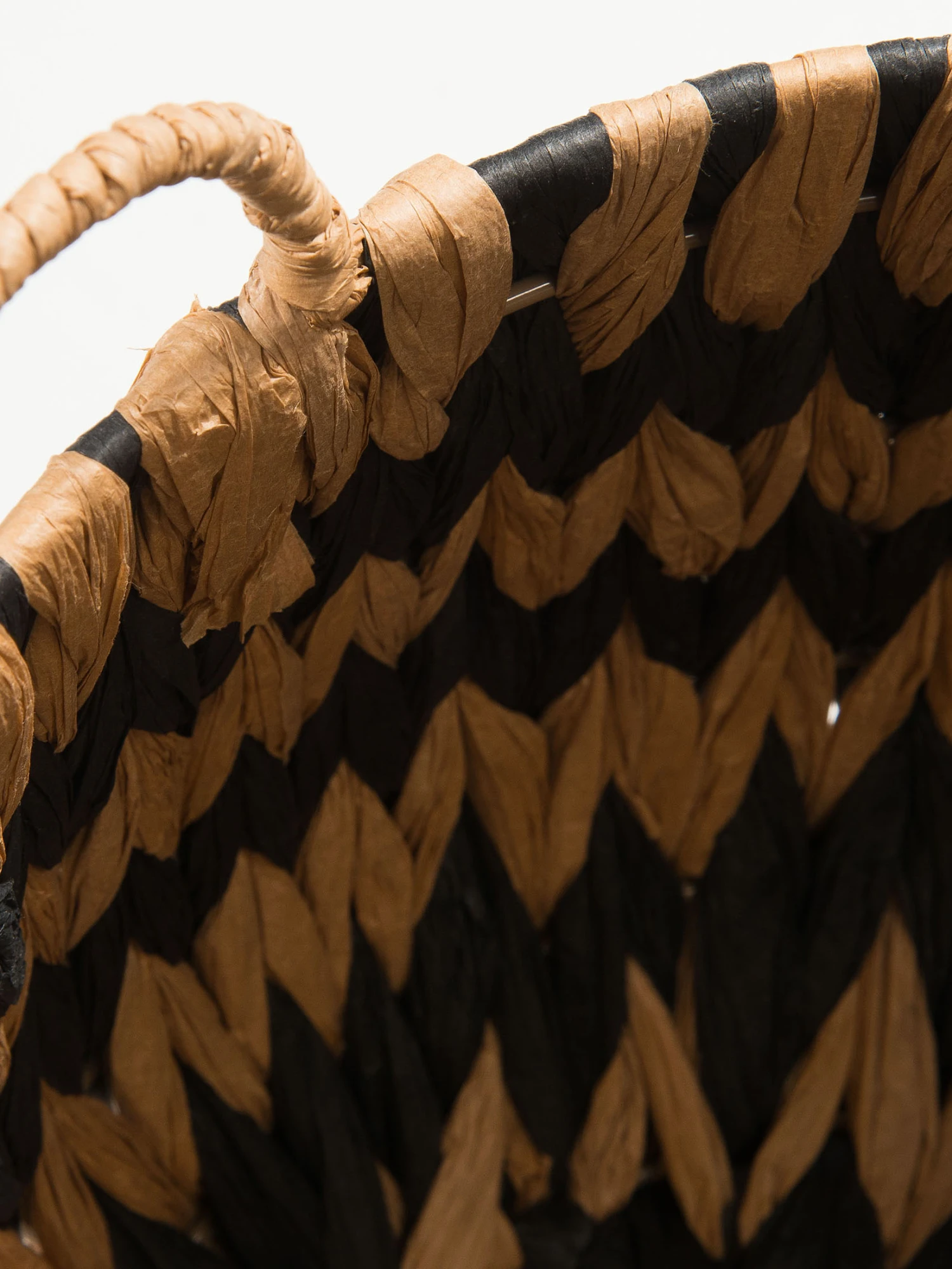 Korb, Schwarz/Natur – Bild 3