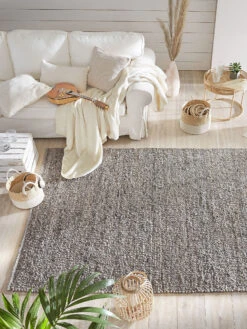 Woll-Teppich, Loft Grey