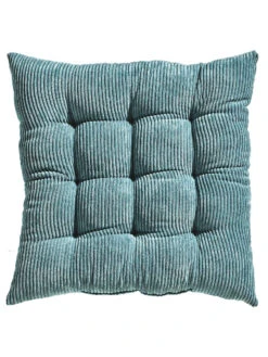 Stuhlkissen, Salbeiblau