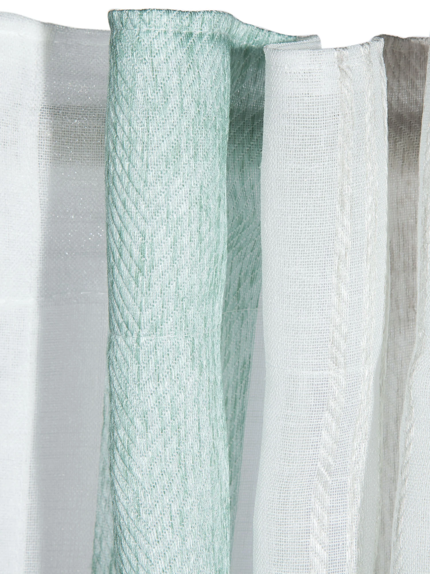 Vorhang Mit Gardinenband, Altmint – Bild 4