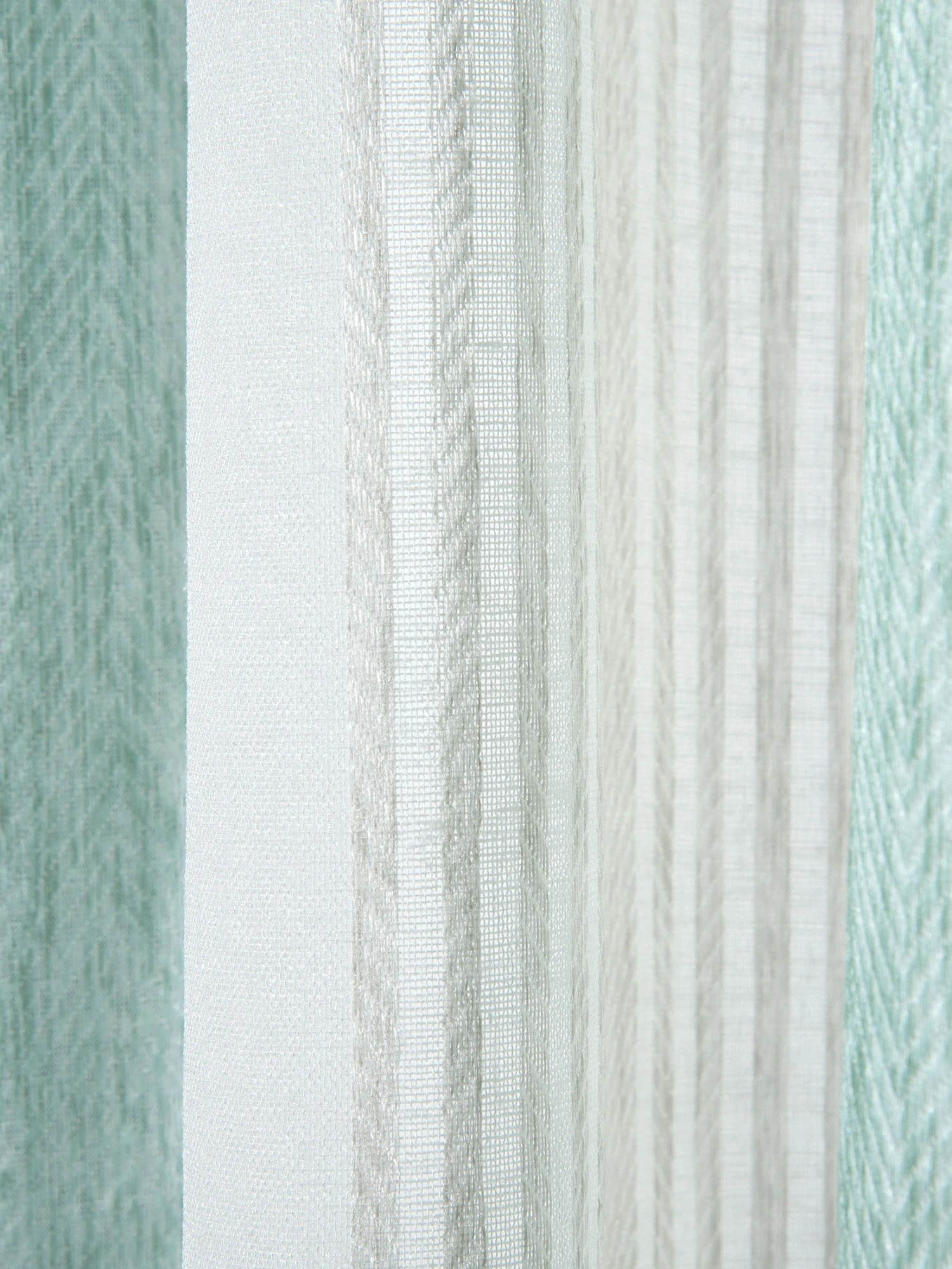 Vorhang Mit Gardinenband, Altmint – Bild 5