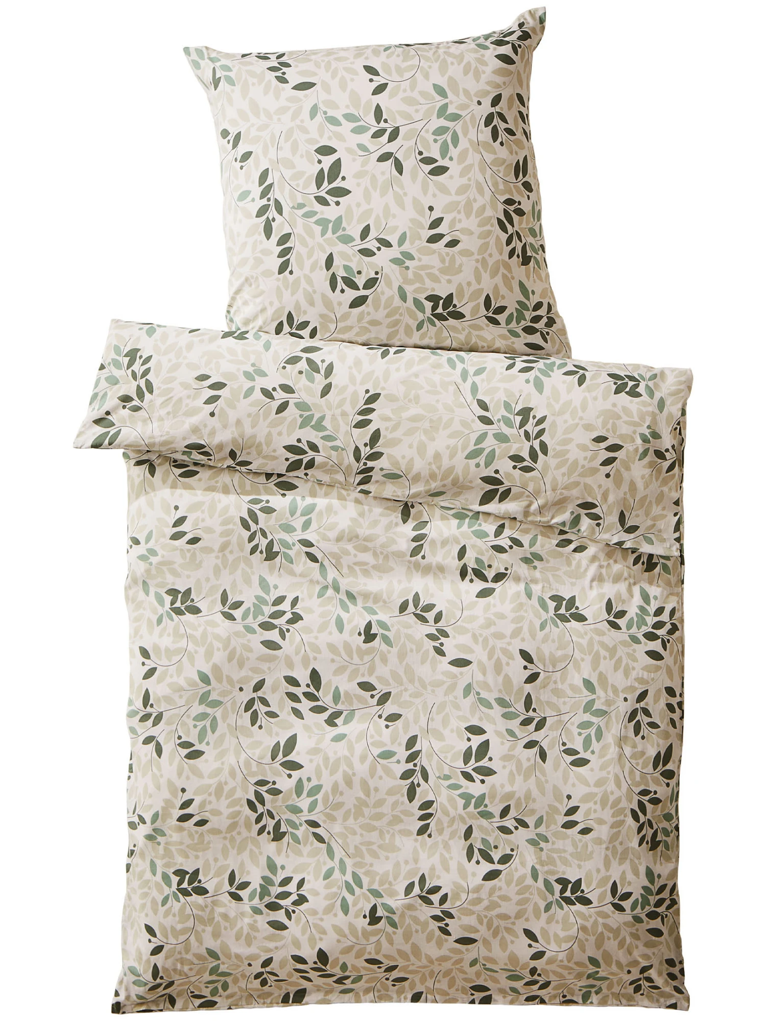 Renforcé-Bettwäsche, Grün – Bild 2