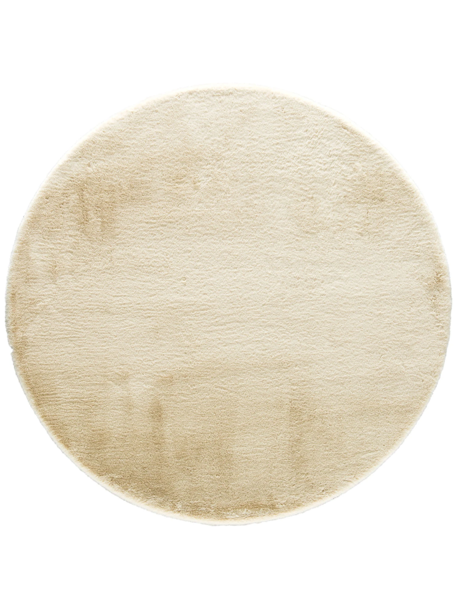 Kunstfell-Teppich, Creme – Bild 2