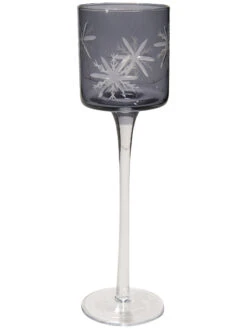 Teelichthalter, Grau