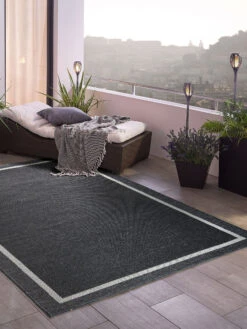 Outdoor-Teppich, Anthrazit