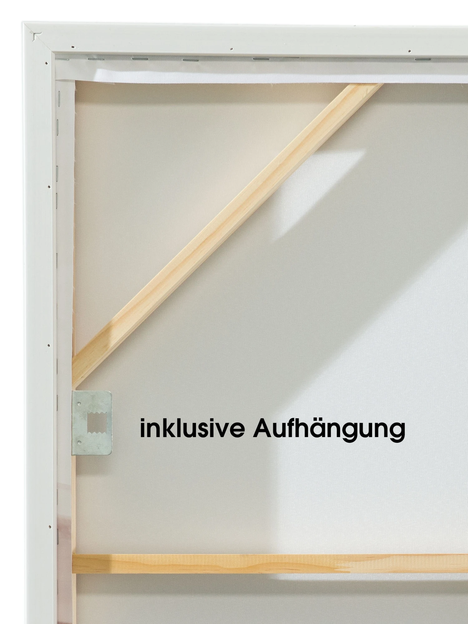 Leinwand-Druck-gerahmt, Hellbeige – Bild 6